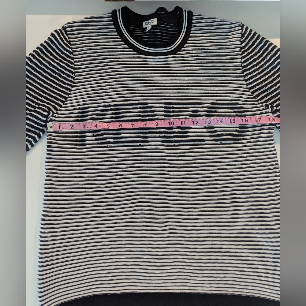 KENZO Optical Illusion Sweatshirt Jumper XL (runs small) - Picture 7 of 9